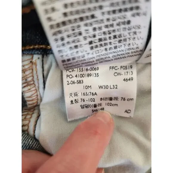 Vintage Levi's 515 Womens Stretch Bootcut Denim Jeans 10 - Picture 10 of 12